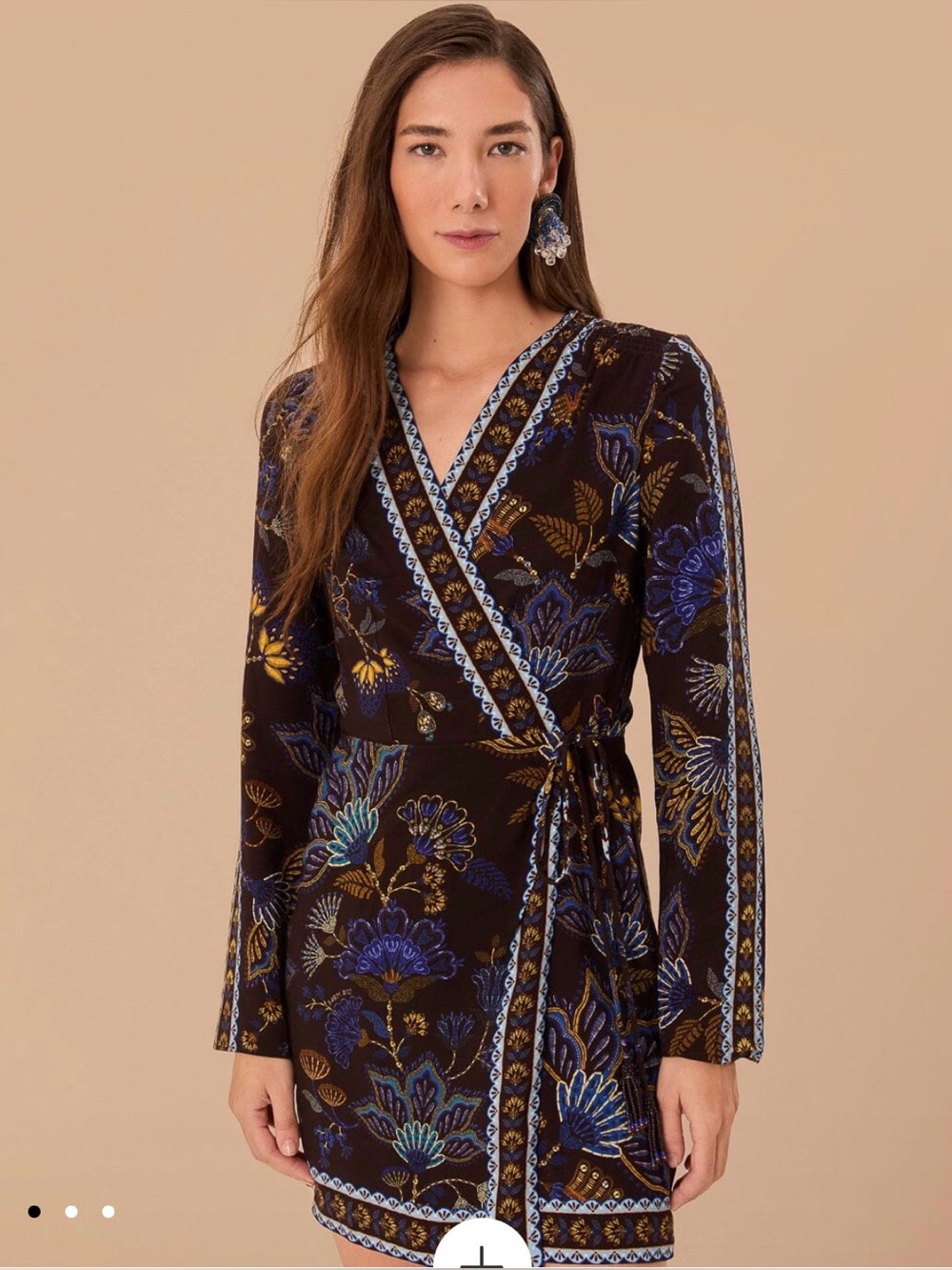 Floral Wrap Dress by Farm rio